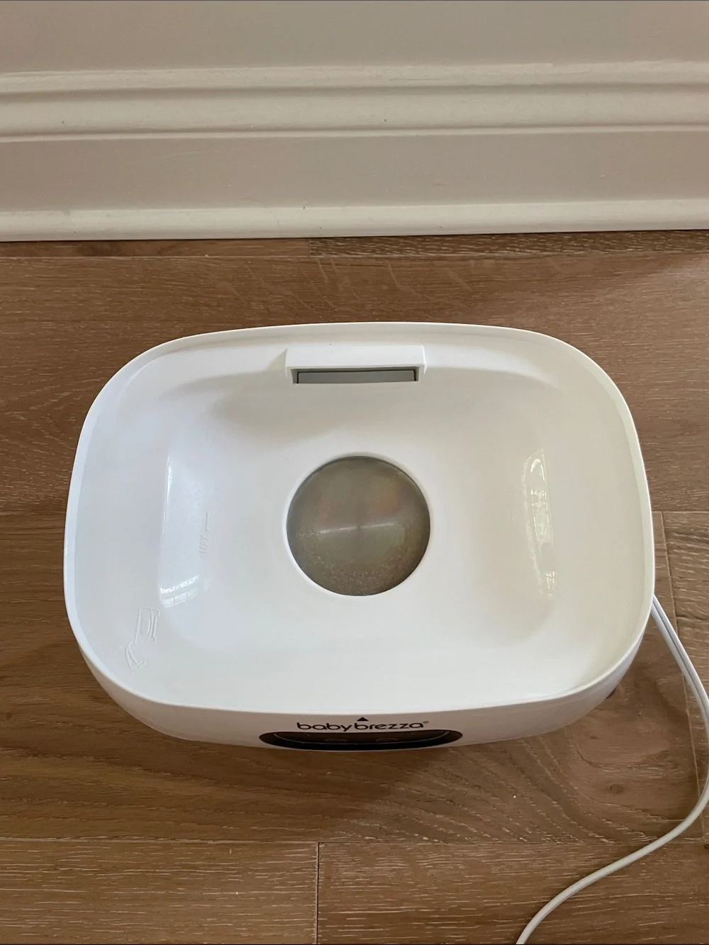 Baby Brezza One Step Sterilizer Dryer - White with Smoke Gray